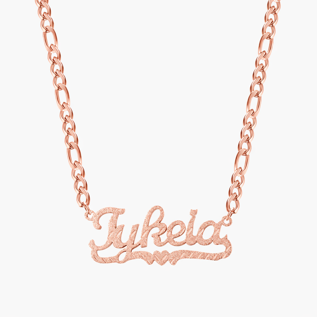 Diamond Cut Name Necklace
