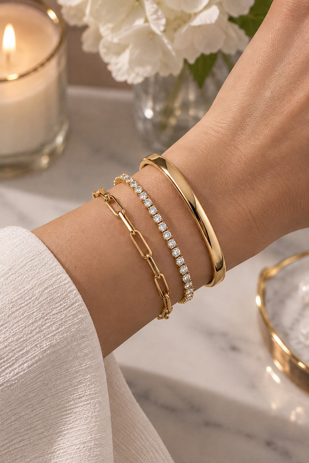 SOLENE Bangle Bracelet