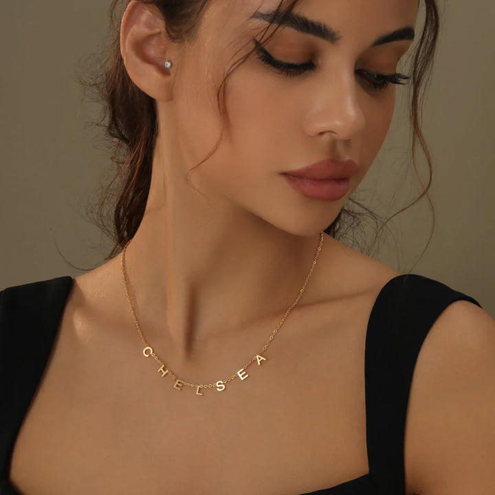 Initials Name Necklace