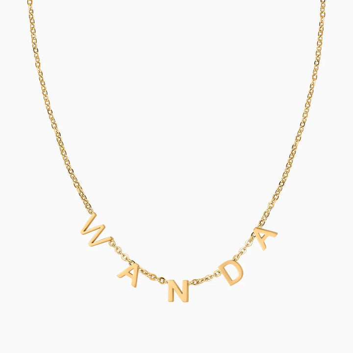 Initials Name Necklace