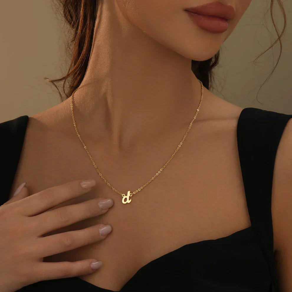 Dainty Initial Necklace