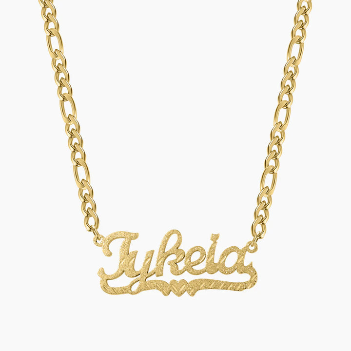 Diamond Cut Name Necklace