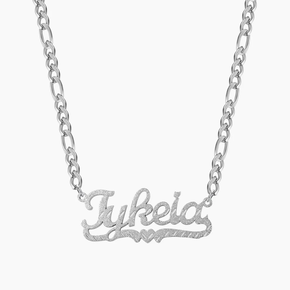 Diamond Cut Name Necklace