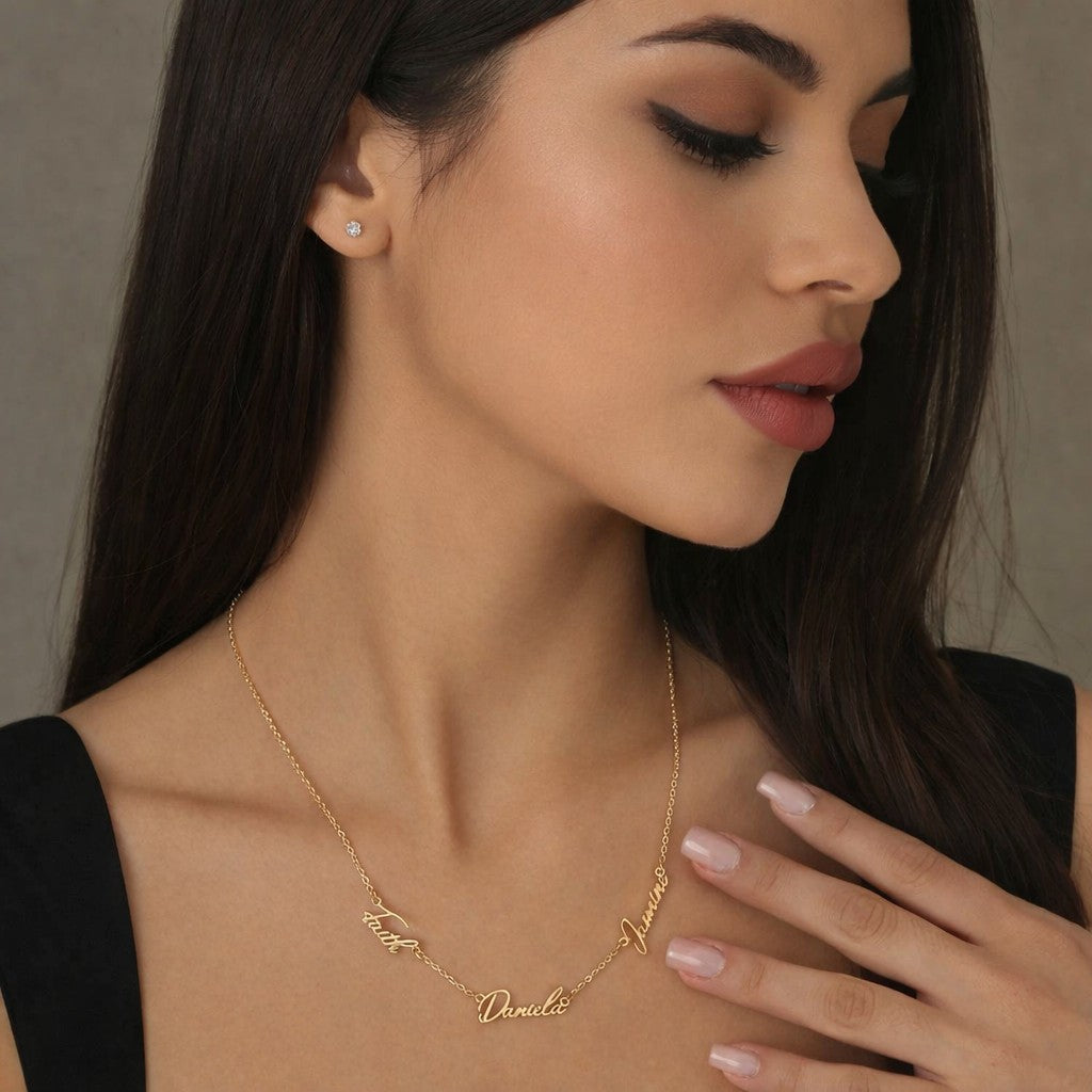 Multiple Names Necklace