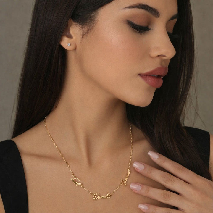 Multiple Names Necklace