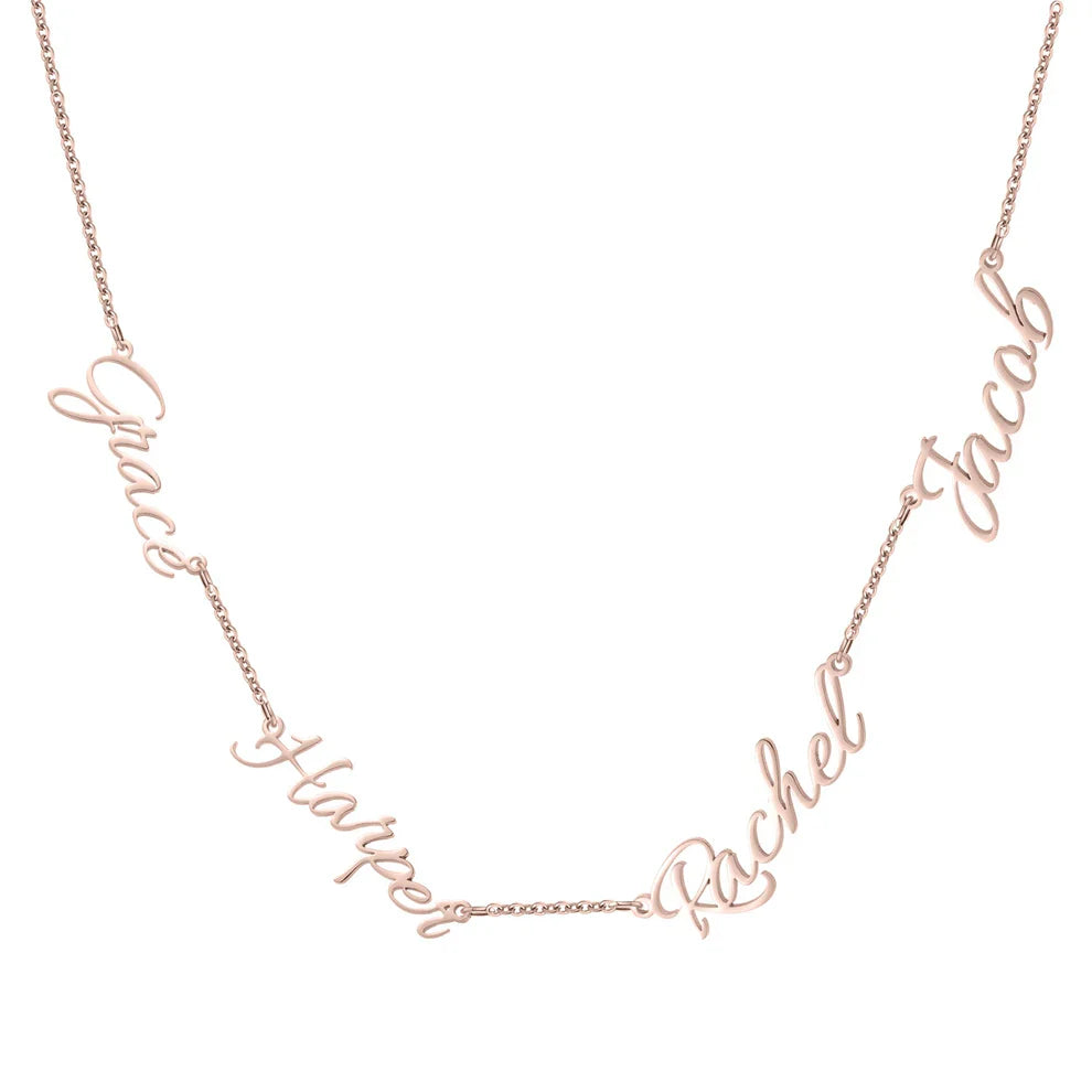 Multiple Names Necklace