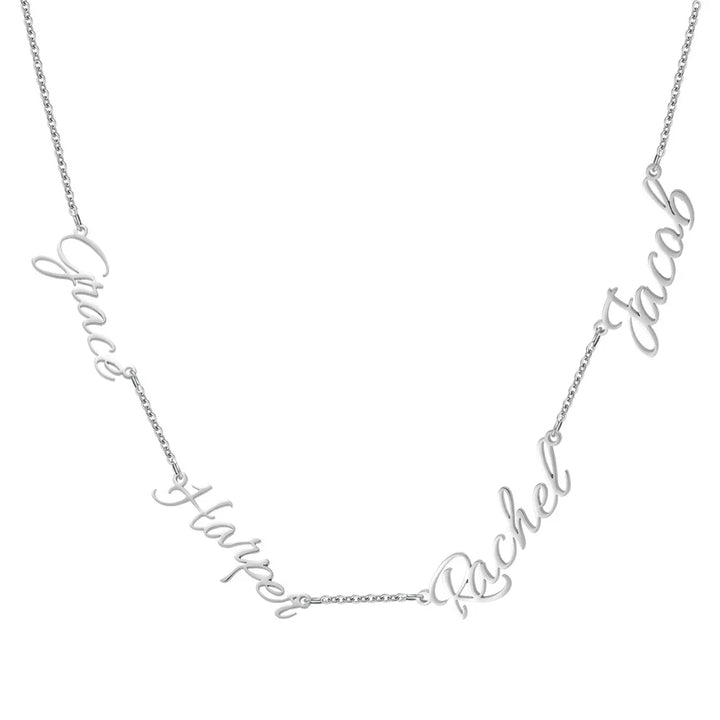 Multiple Names Necklace