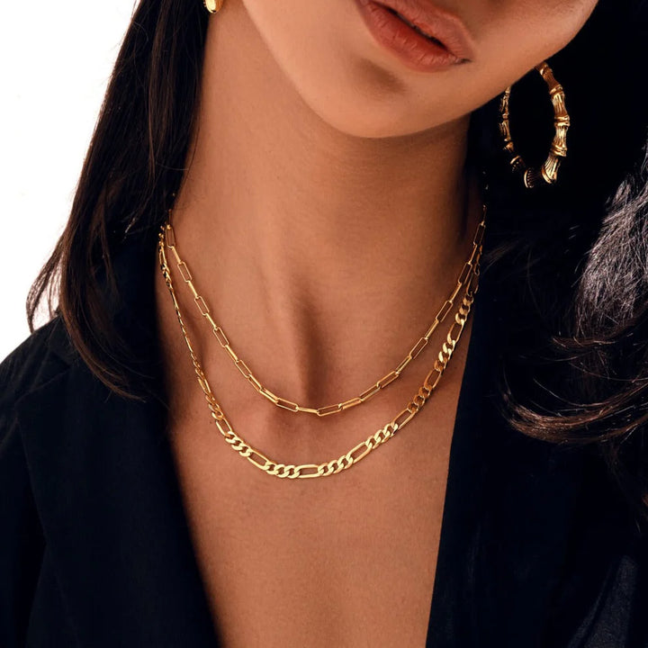 3mm Paperclip Chain Necklace