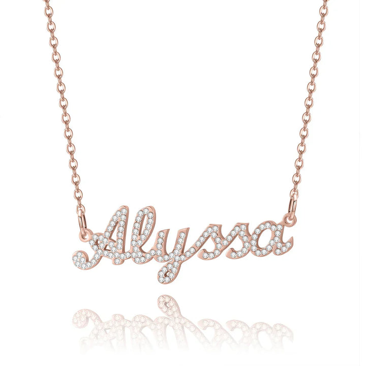 Diamond Name Necklace