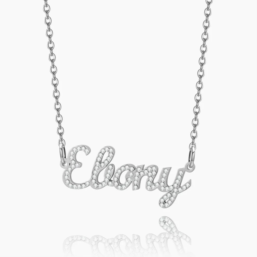 Diamond Name Necklace