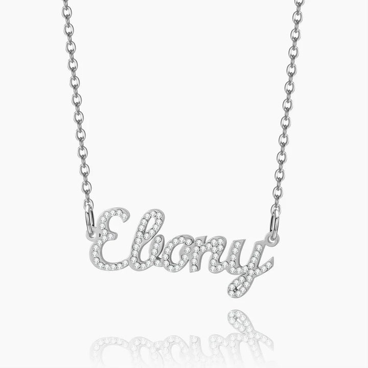 Diamond Name Necklace