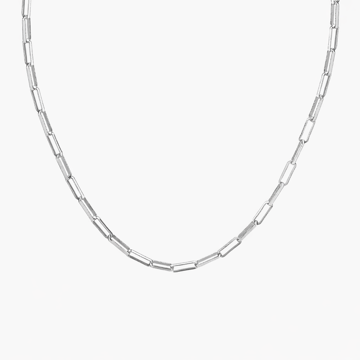 3mm Paperclip Chain Necklace