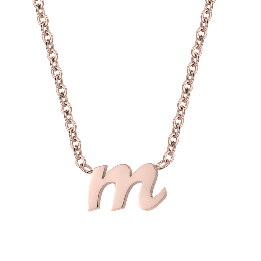 Dainty Initial Necklace